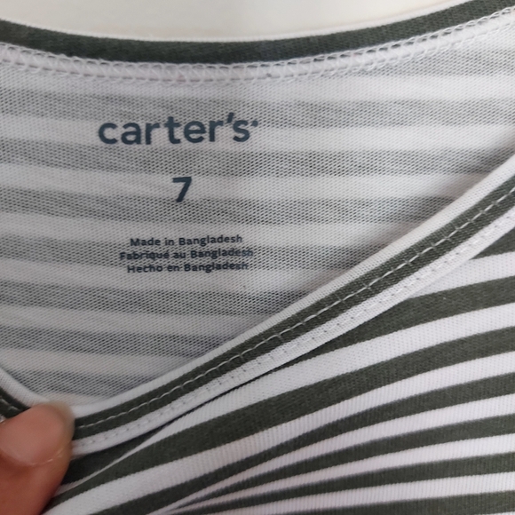 ❣️Girls Carter's long-sleeve dress size 7 (#545) - Picture 4 of 9